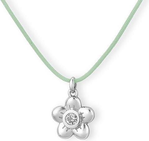 Breuning Collier - E.Safir Weiss (750/18 K Gold)