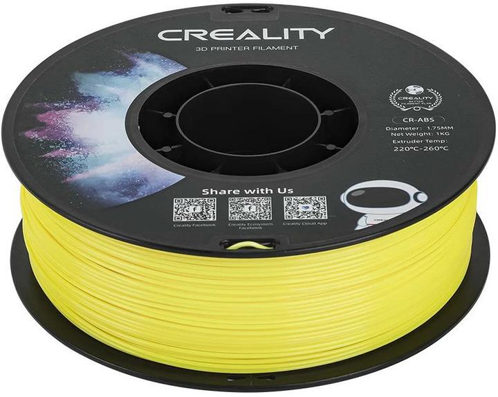 Produktbild Creality ABS Gelb (ABS, 1.75 mm, 1000 g, Gelb)