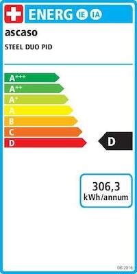 Energie-Label Ascaso Steel Uno