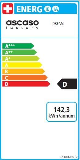 Energie-Label Ascaso Dream