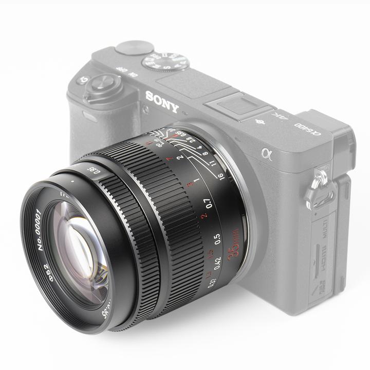Actual product image 7artisans 35mm f/16 - 0,95, Sony E (Sony E, APS-C / DX)
