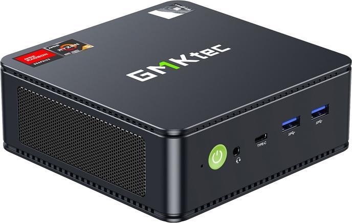 Actual product image GMKtec Mini PC M6 Ryzen 5 6600H 16GB RAM + 512GB WIN 11 Pro (AMD Ryzen 5 6600H, 16 GB, 512 GB)