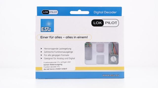Energie-Label ESU LokPilot 5 Fx DCC/MM/SX, 8-pin NEM652,H0, 0