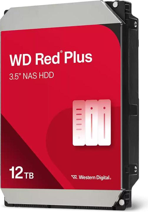 Image du produit WD Red Plus (12 To, 3.5", CMR)