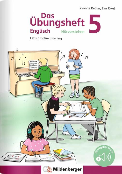Produktbild The English exercise book - Listening comprehension 5 (Englisch, Eva Jökel, Yvonne Kessler, 2024)