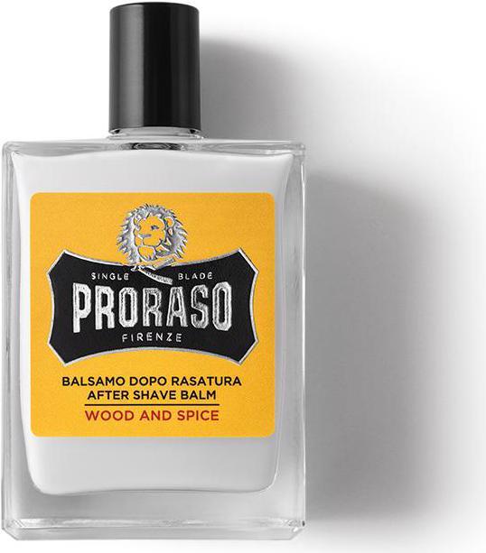 Actual product image Proraso Wood & Spice (Aftershave balm, 100 ml)