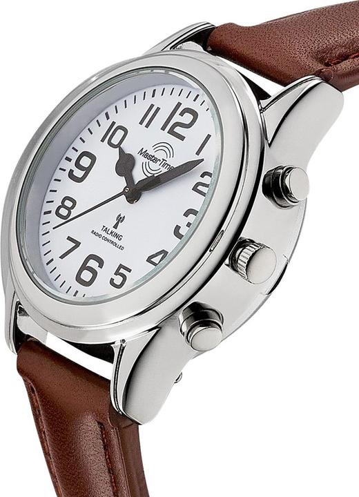 Produktbild Master Time MTLA-10807-12L Sprechende Damen-Funkuhr 36mm (Analoguhr, 36 mm)