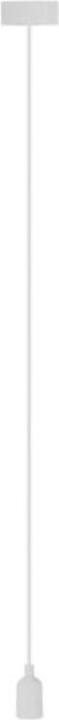 Immagine prodotto Vellight Lampada a sospensione di design con cavo tessile - Bianco (E27)