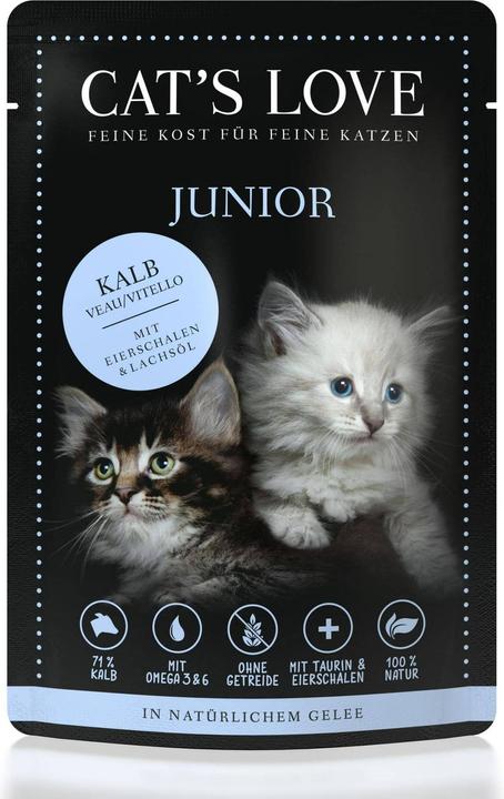 Image du produit Cat's Love Veau junior (Junior, 1 pcs, 85 g)