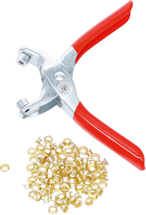 BGS Ösenzange mit 100 Rundösen 4,5 mm