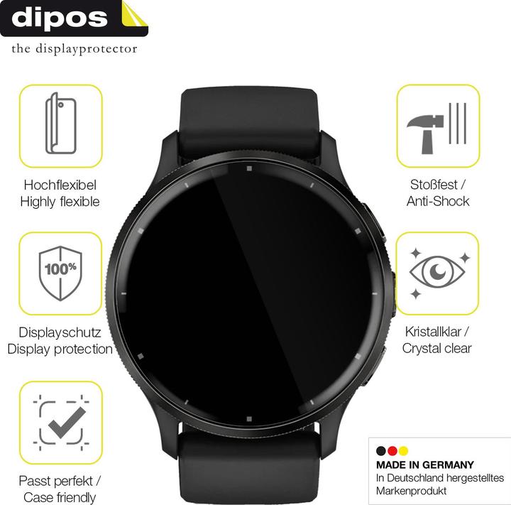 Produktbild Dipos 3D Full Cover Schutzfolie (Garmin Venu 3)
