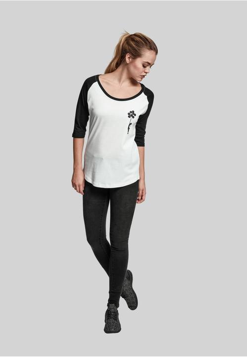 Immagine prodotto Merchcode Ladies Brandalised - Banksy's Graffiti Balloons Raglan Tee (XS)