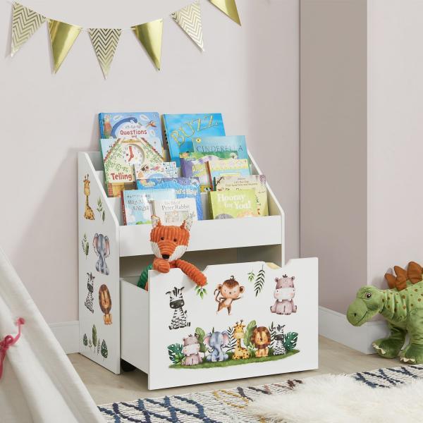 Actual product image Juskys Children's bookshelf