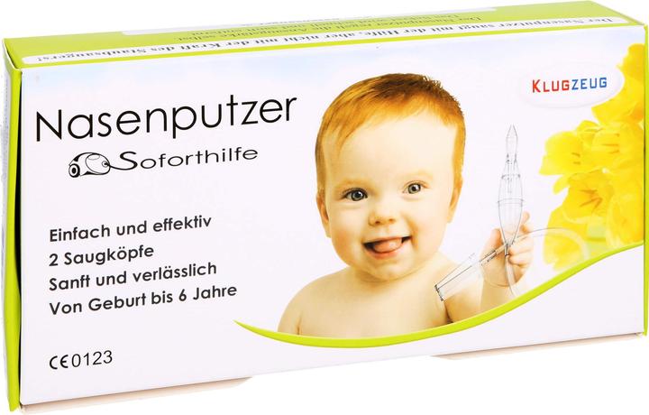 Image du produit Klugzeug Nettoyeur de nez à action immédiate Aspirateur nasal, 1 pc