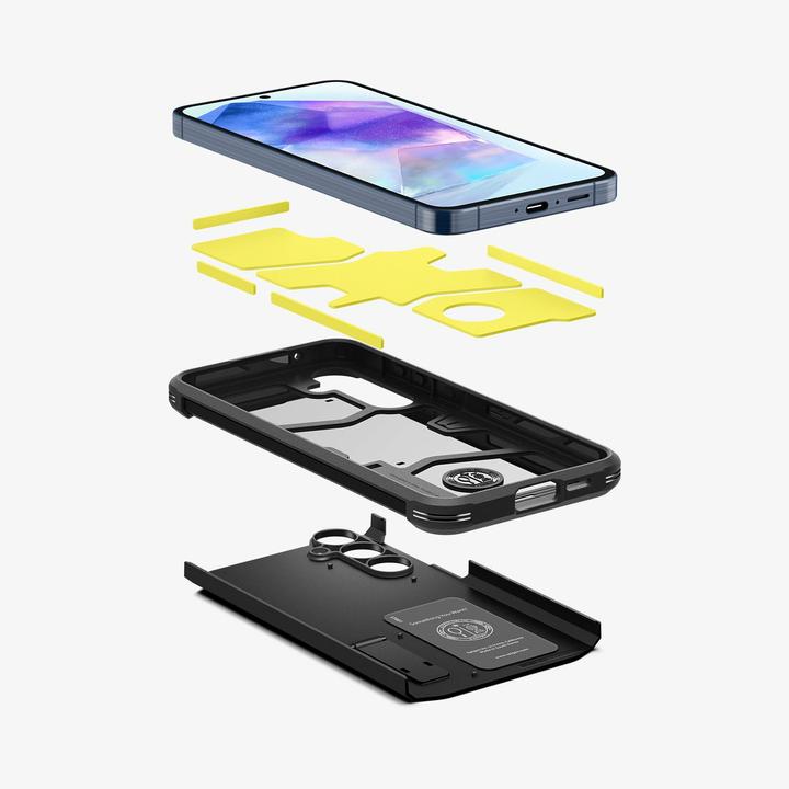 Immagine prodotto Spigen Tough Armor Sam A55 5G nero ACS07530 (Samsung Galaxy A55)