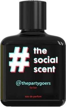 Actual product image #thesocialscent Hastag Thepartygoers For Her Eau De Parfum 100ml (Eau de parfum, 100 ml)