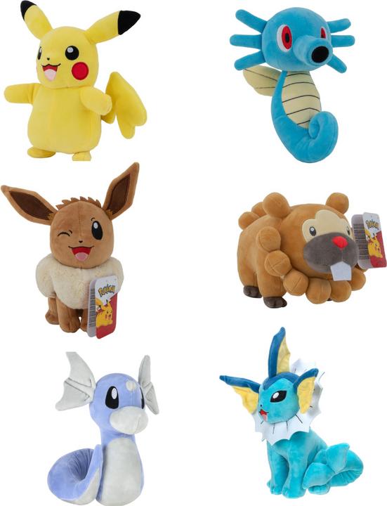 Actual product image Jazwares Pokémon - PLUSH 20 CM ASS CDU (95217-16) (20 cm)