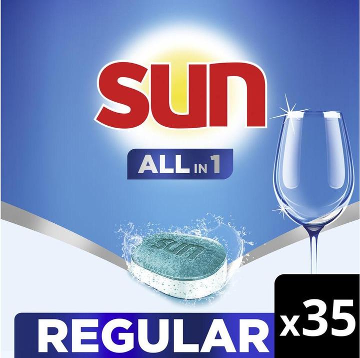 Immagine prodotto Sun All-in-1 Active Clean Tabs Regular 35x (Compresse)