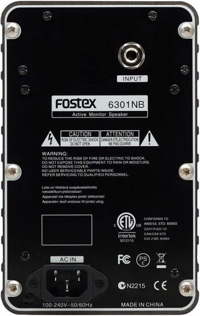 Image du produit Fostex 6301nb (Actif, 1 pièce, 1x 20 W)