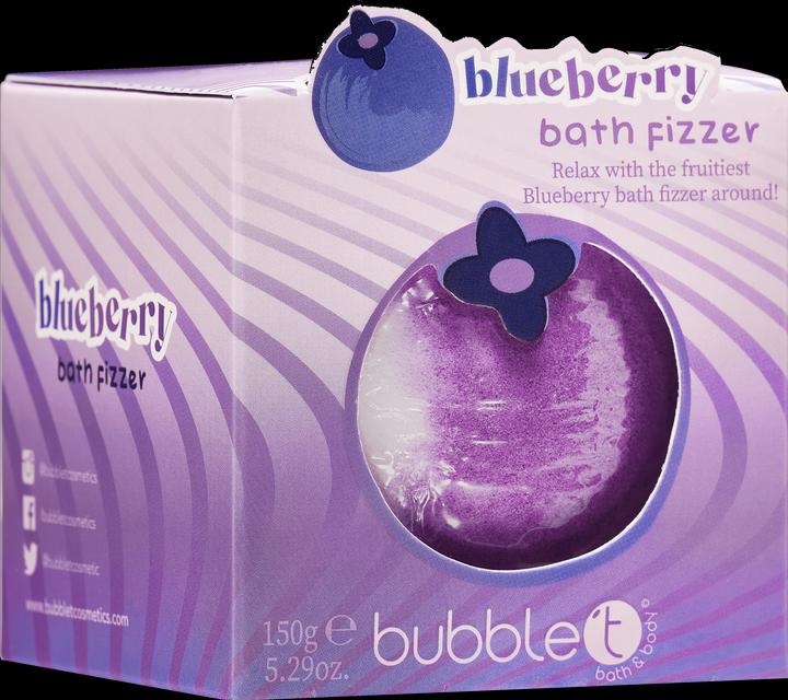 Actual product image Bubble T Blueberry (Bath truffles)