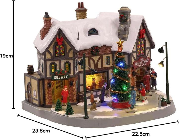 Actual product image Lemax Caddington Village Sights & Sounds Tavern-Modell