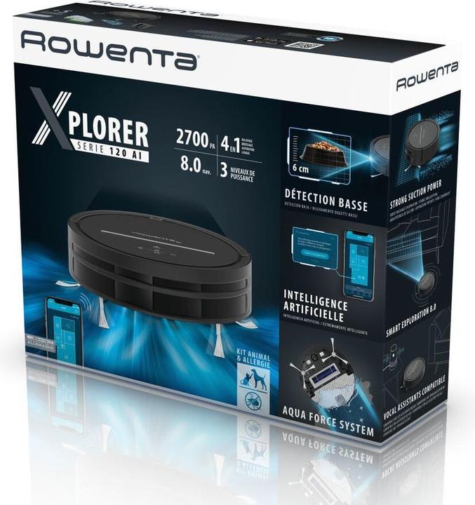 Actual product image Rowenta RR 7865 WH Xplorer Robot Vacuum Cleaner (Vacuum mopping robot)
