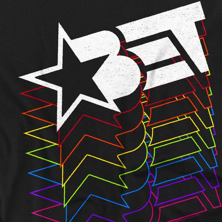 Immagine prodotto Bet Cascading Maglietta Logo Arcobaleno Uomo (4XL)