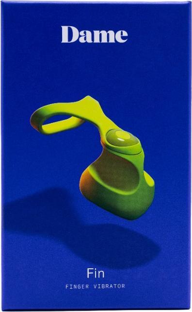 Image du produit Dame Products Fin Finger Vibrator Citrus