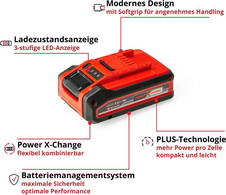Actual product image Einhell Power-X-Change Plus (18 V)