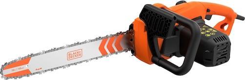Produktbild Black & Decker 2200 Watt Kettensäge, 45cm Schwertlänge, werkzeugloser Kettenspanner (Elektro Kettensäge)