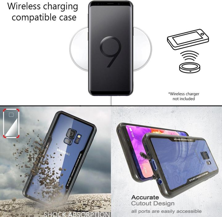 Actual product image Nalia Mobile phone cover clear (Samsung Galaxy S9)