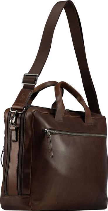 Actual product image Jost Lund briefcase leather 40.5 cm laptop compartment (16.54")