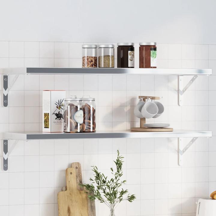 Produktbild VidaXL Regalträger 4 Stk. Edel