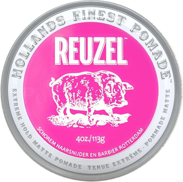 Reuzel PINK Extreme Hold Matte Pomade (Haargel)