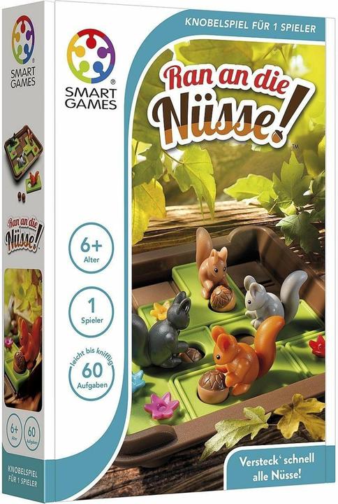 Smart Games Ran an die Nüsse. (Französisch, Deutsch, Englisch, Italienisch)