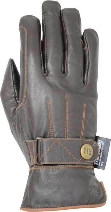 Produktbild Hy 5 Erwachsene Thinsulate Leder WinterReithandschuhe (L)