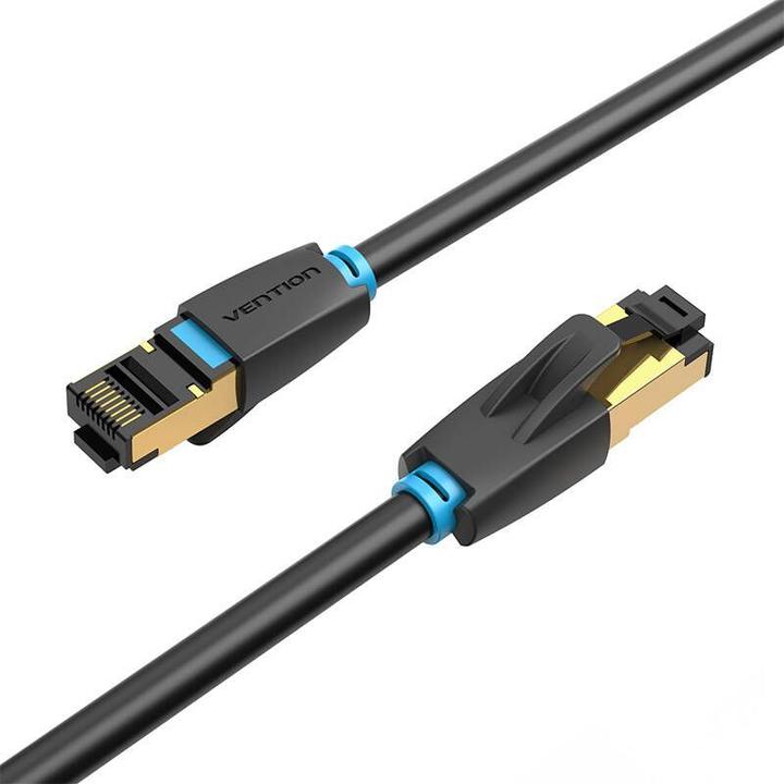 Produktbild Vention Category 8 SFTP Network Cable IKABJ 5m Black (S/FTP, CAT8.1, 5 m)