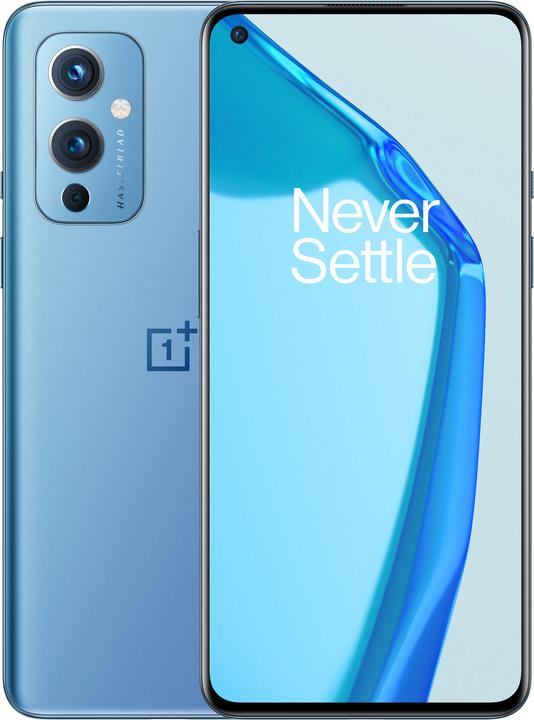 Produktbild OnePlus 9 (12GB) (256 GB, Arctic Sky, 6.55", Dual SIM, 48 Mpx, 5G)