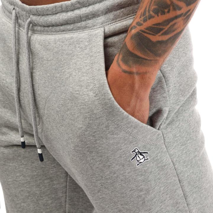 Actual product image Original Penguin Mens Pete Fleece Jogging Bottoms (XXL)
