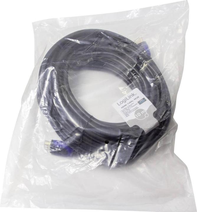 Actual product image LogiLink HDMI (Typ A) — HDMI (Typ A) (10 m, HDMI)