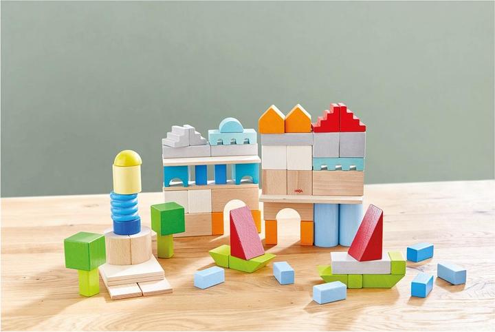 Image du produit Haba Briques de base multicolores Set moyen **