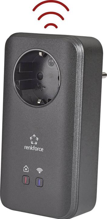 Productafbeelding Renkforce PL600D WiFi Powerline enkelvoudige WLAN-adapter 500 MBit/s (500 Mbit/s)