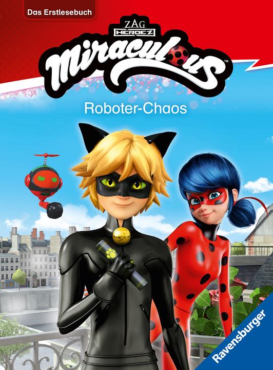 Actual product image Ravensburger Miraculous: Roboter-Chaos - Das Erstlesebuch zur Serie (German, Anne Sheller, 2024)