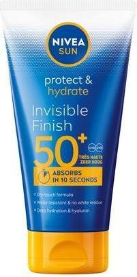 Immagine prodotto NIVEA Sun Protect & Hydrate Invisible Finish Spf50+ Sunscreen (Latte solare, SPF 50+)