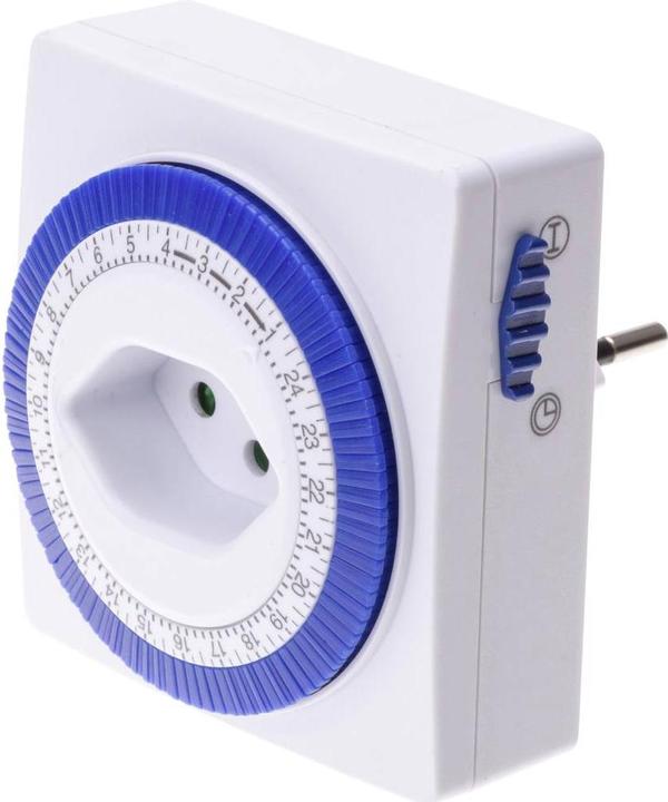 Produktbild Max Hauri Zeitschaltuhr 24h analog, Schalter, mittig