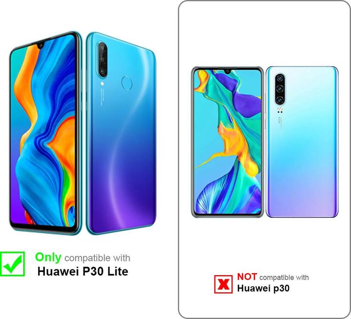 Actual product image Cadorabo TPU Hull 360 Degree Case (Huawei P30 Lite)