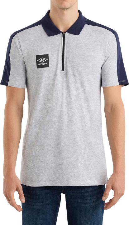 Immagine prodotto Umbro Terrace Poloshirt mit kurzem Reissverschluss (M)