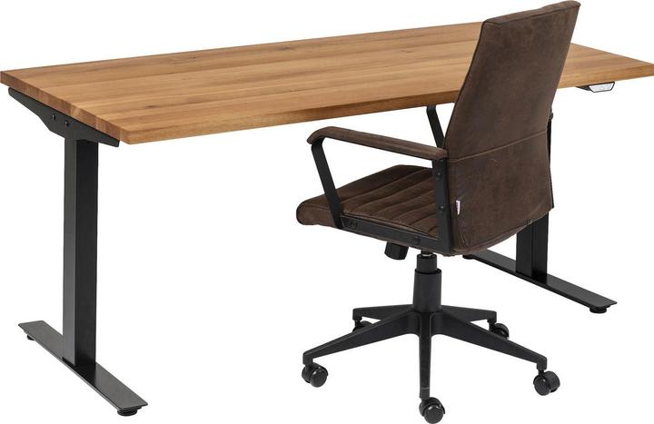 Produktbild Kare Design Tisch Office Symphony Eiche Schwarz 160x80