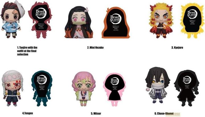 Monogram Int. Demon Slayer: Kimetsu no Yaiba 3D Magnete Series 2 Display (12) (12 x)