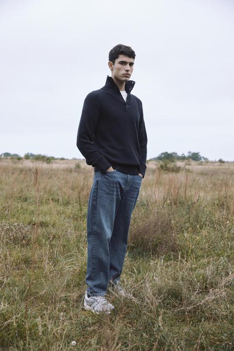 Actual product image Casual Friday CFKRISTIAN 0162 ribbed high neck knit 20505201 (XXL)
